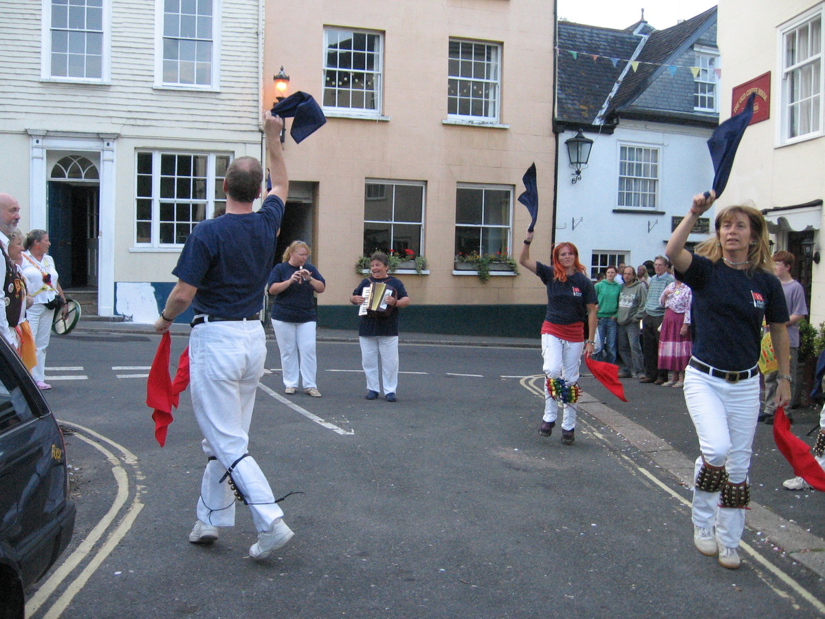 Harberton Navy, outside the Exeter Inn, Ashburton